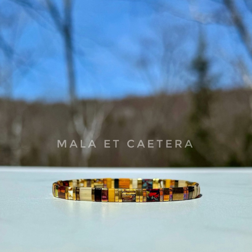 Japanese Miyuki Tila bracelet
